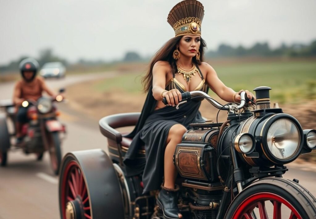 steam powered motorcycles