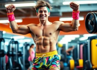 80's Workout Clothes for Guys