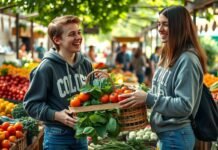 Locally Grown Farmers Market Produce