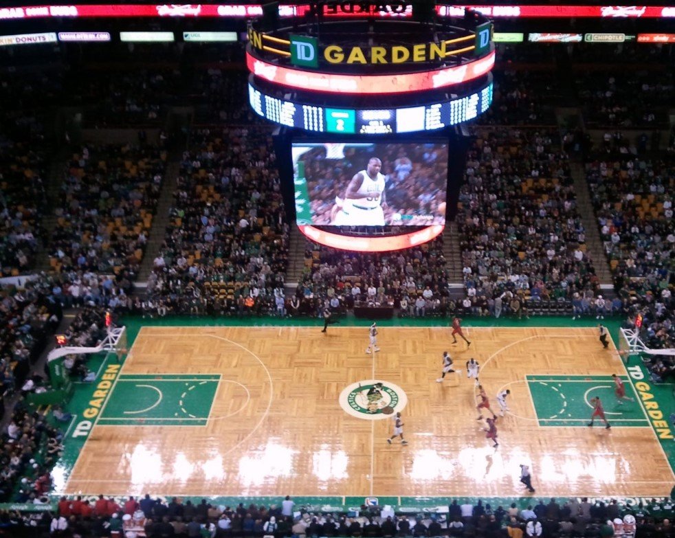 Celtics TD Garden game