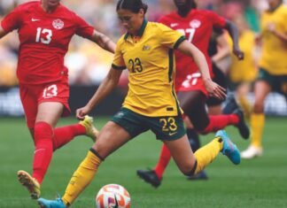 matildas cooney cross goal upset germany