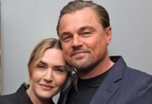 Leonardo DiCaprio Kate Winslet reunion at Lee screening 2024