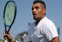 Nick Kyrgios Australian Open match player attire