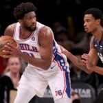 Philadelphia Sixers vs Brooklyn Nets basketball game