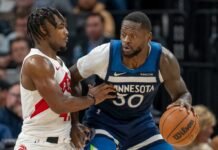 Raptors Timberwolves NBA Toronto game 2024