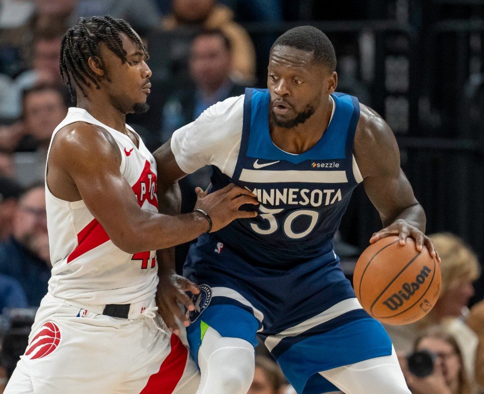 Raptors Timberwolves NBA Toronto game 2024