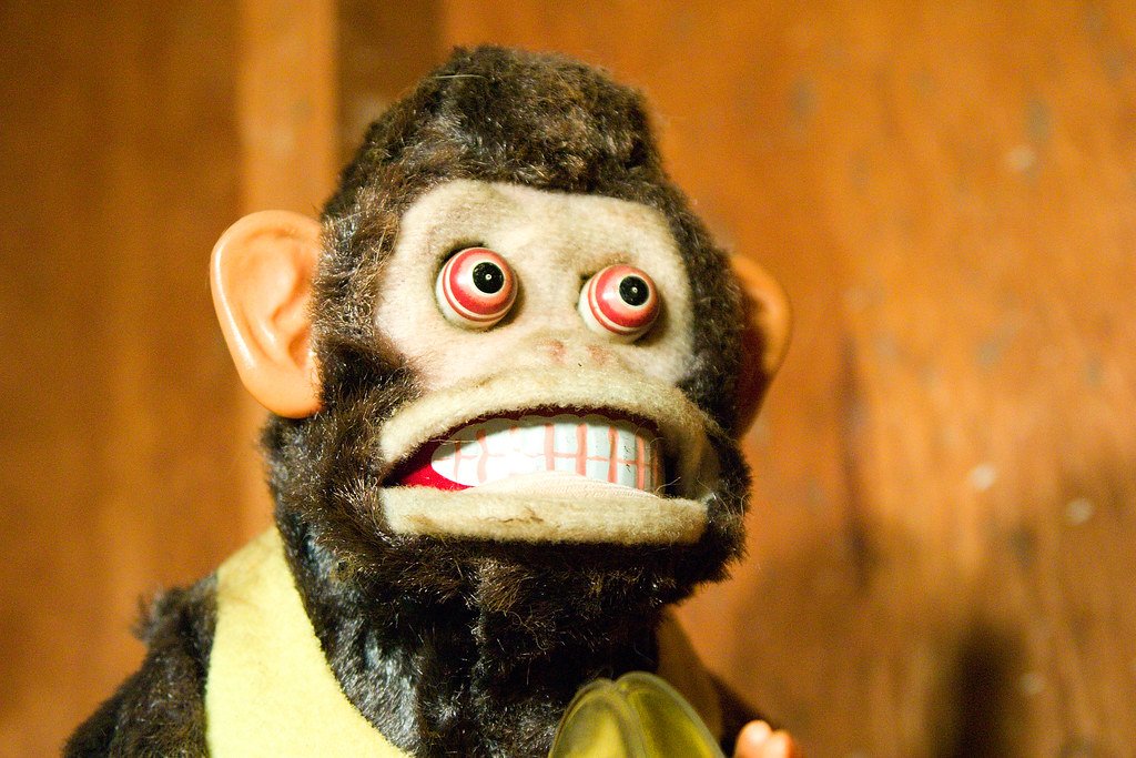cursed toy monkey