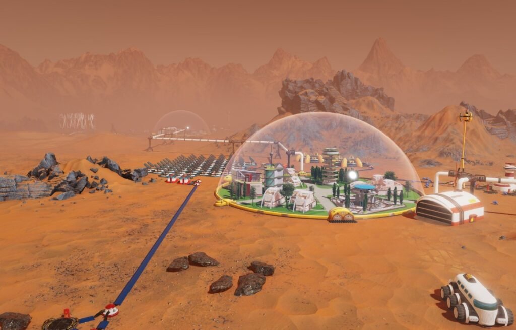 Scars of Mars game screenshot