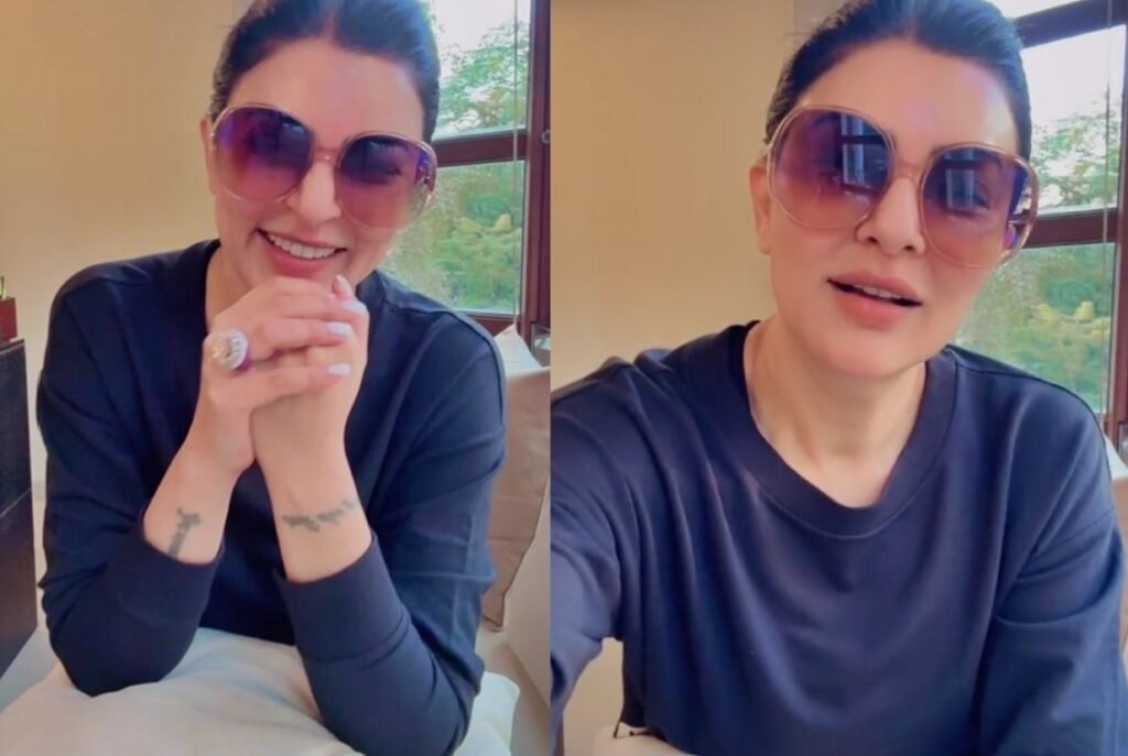 sushmita sen instagram live candid discussion