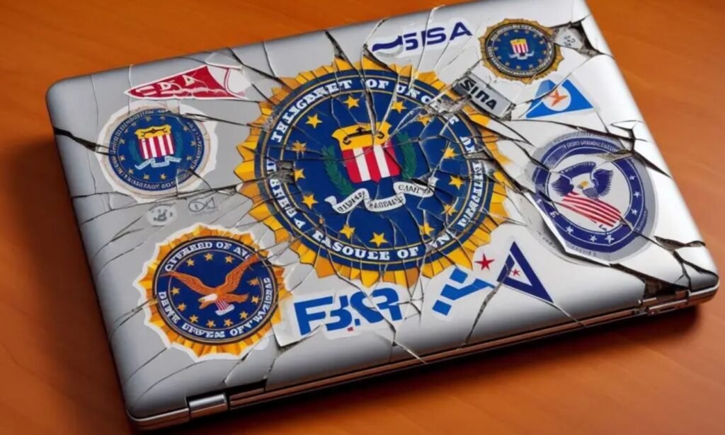 CISA cybersecurity team working on computers