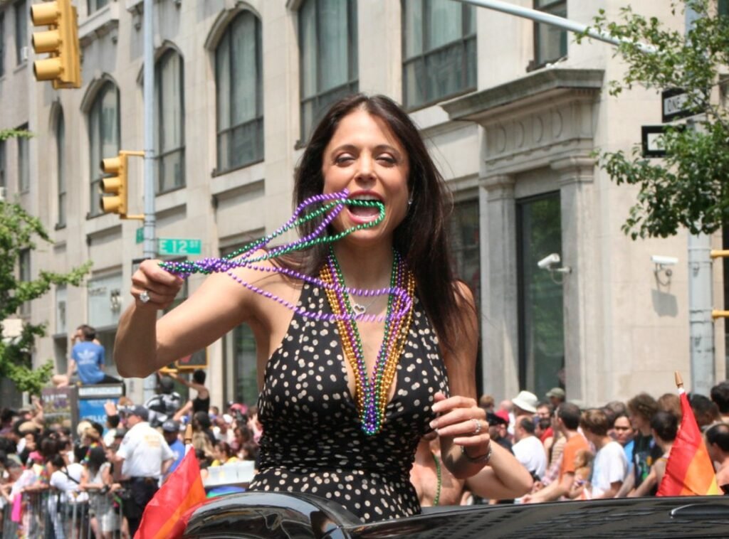 Bethenny Frankel bikini 2025 Sports Illustrated runway