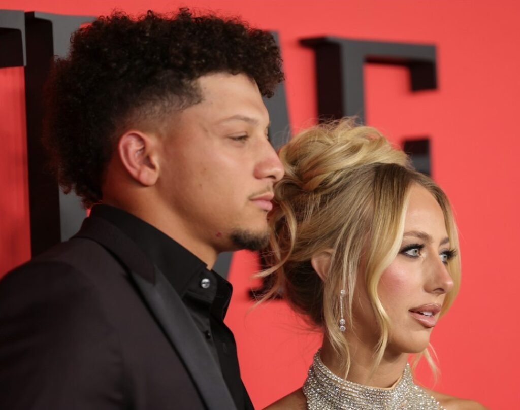 Brittany and Patrick Mahomes 2025 gala red carpet