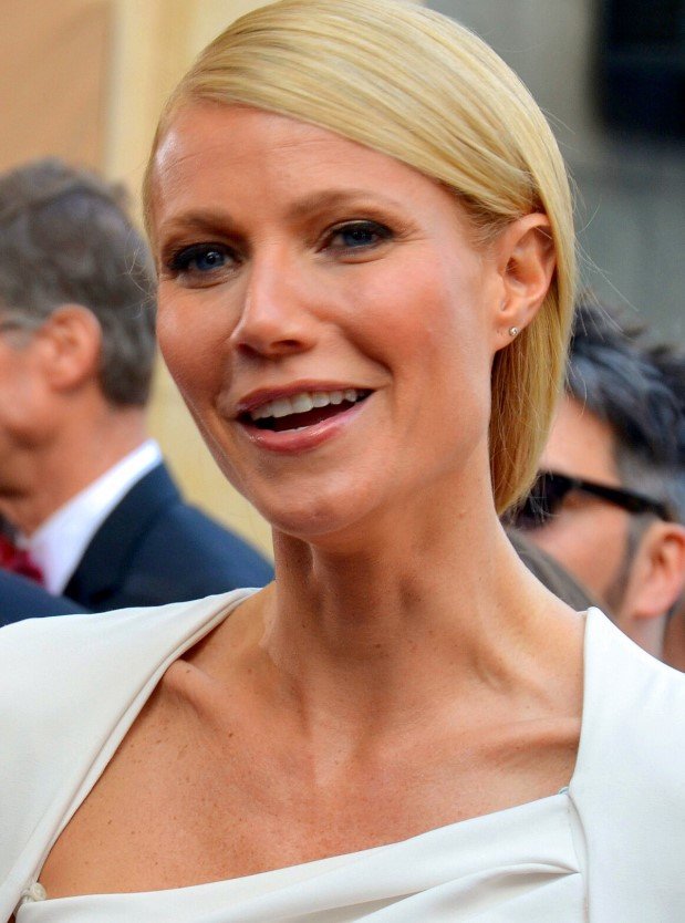 gwyneth paltrow gold paint nude 50th birthday photoshoot