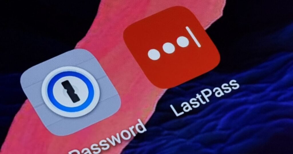 major password managers like lastpass