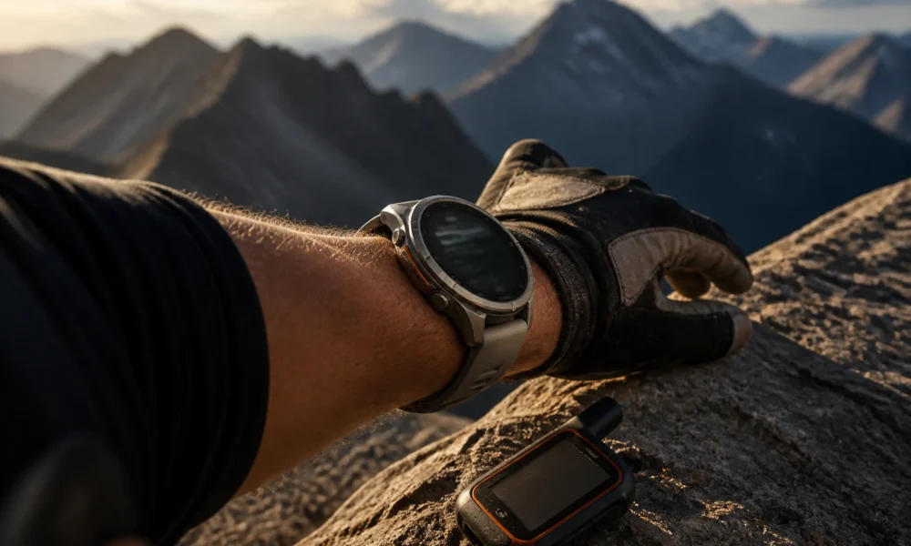 Garmin Fenix 9 Pro titanium inReach satellite smartwatch