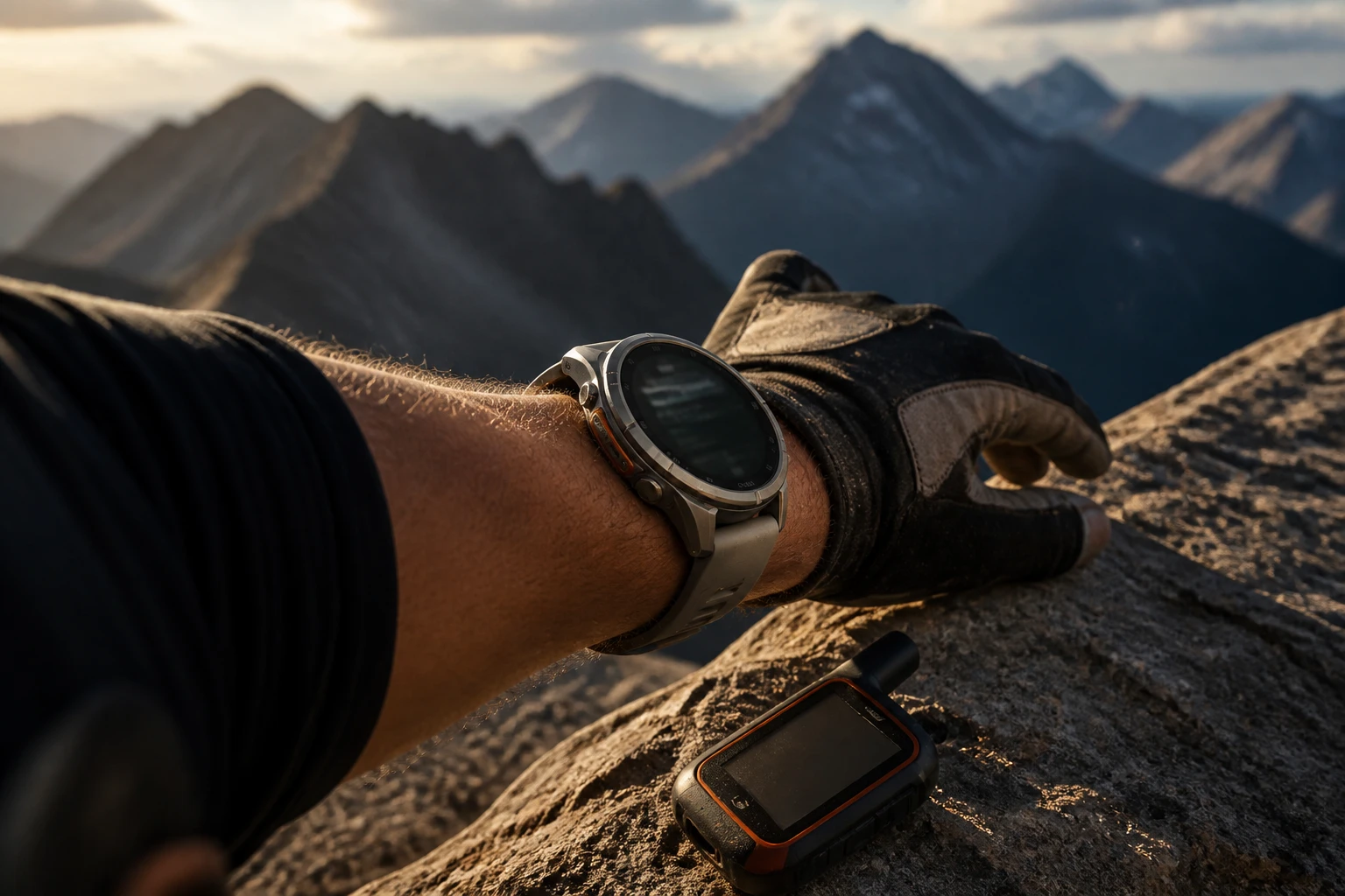 Garmin Fenix 9 Pro titanium inReach satellite smartwatch