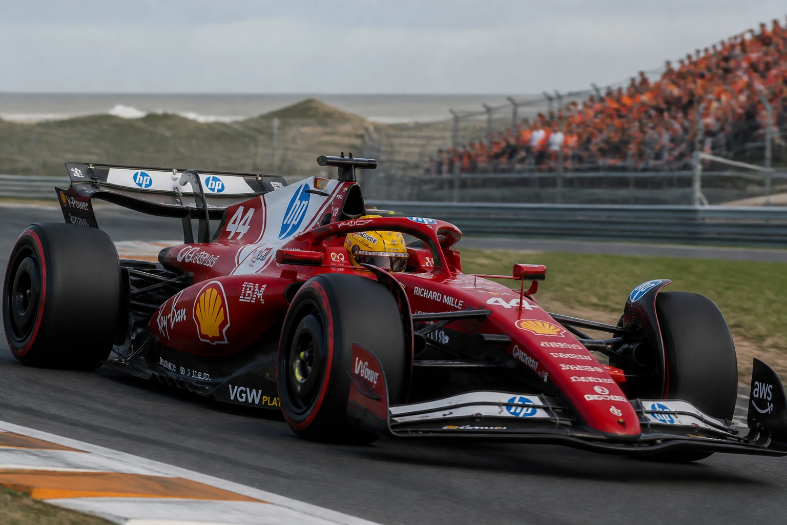 Lewis Hamilton Ferrari SF-26 Zandvoort Dutch Grand Prix