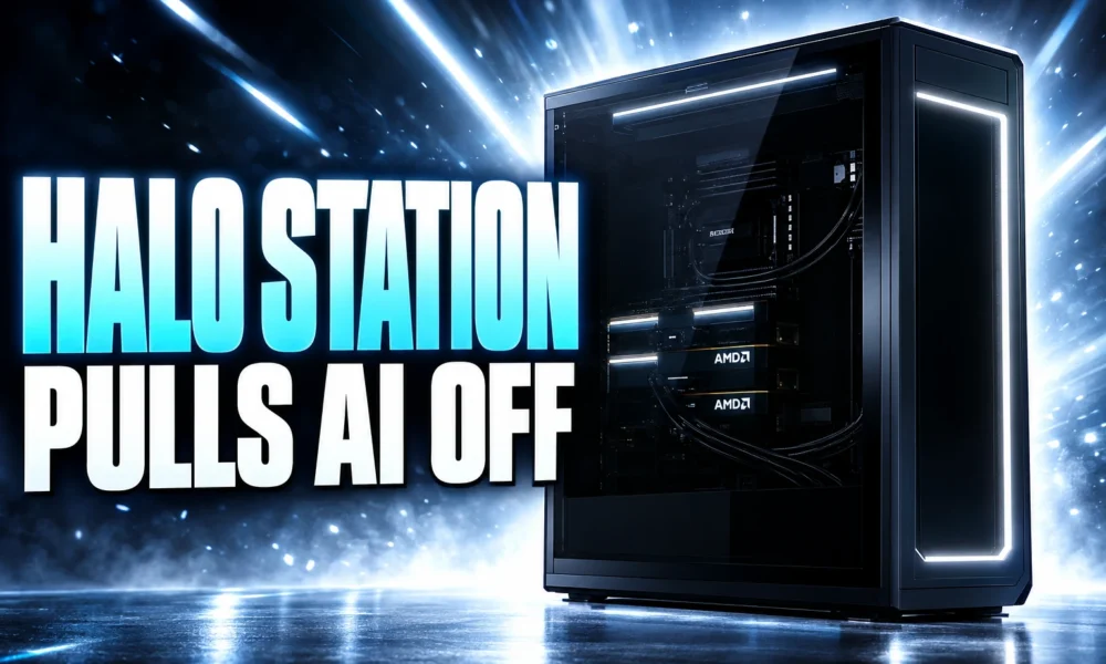AMD Halo Station pulls AI off cloud 2027