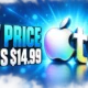Apple TV monthly price now $14.99 US