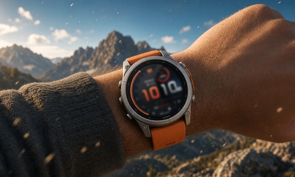 Garmin Fenix 9 Pro inReach titanium satellite smartwatch