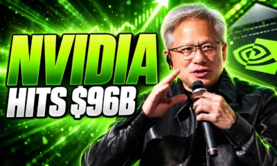 Nvidia quarterly sales hit 96 billion dollars