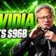 Nvidia quarterly sales hit 96 billion dollars