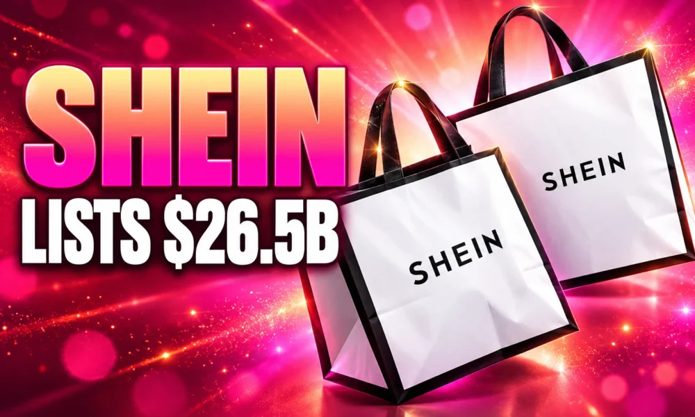 Shein Hong Kong IPO lists at $26.5 billion