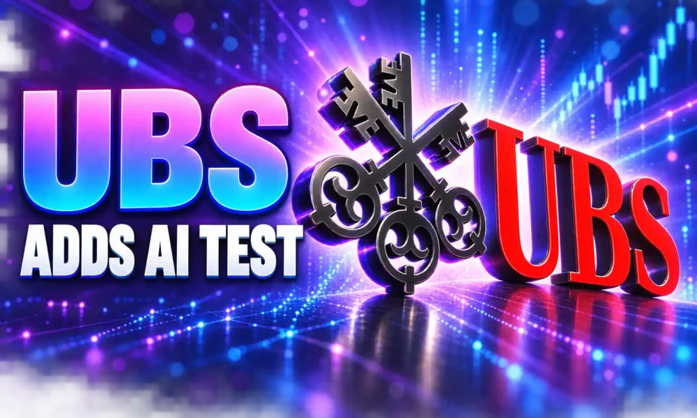 UBS adds AI test junior bankers 2027