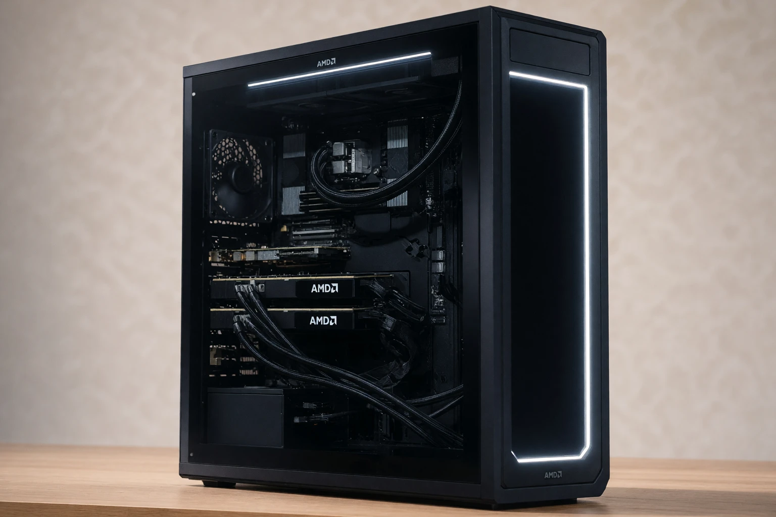 AMD Threadripper Halo Station IFA two Instinct MI350P
