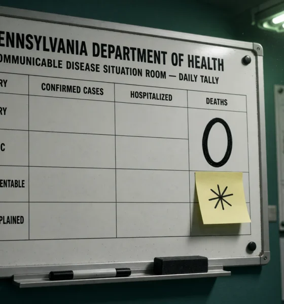 CDC measles tracker omits Pennsylvania Lancaster County deaths