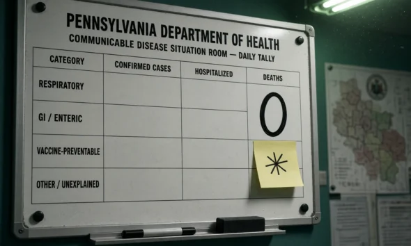CDC measles tracker omits Pennsylvania Lancaster County deaths
