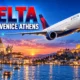 Delta Boston Venice Detroit Athens 2027 nonstop flights
