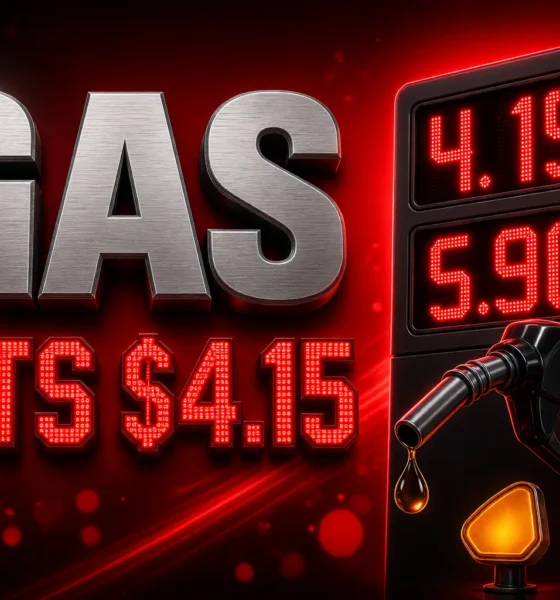Labor Day gas prices record $4.15 national average