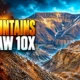 mountains thaw 10 times faster than Arctic permafrost