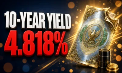 US 10-year Treasury yield peaks 4.818% September