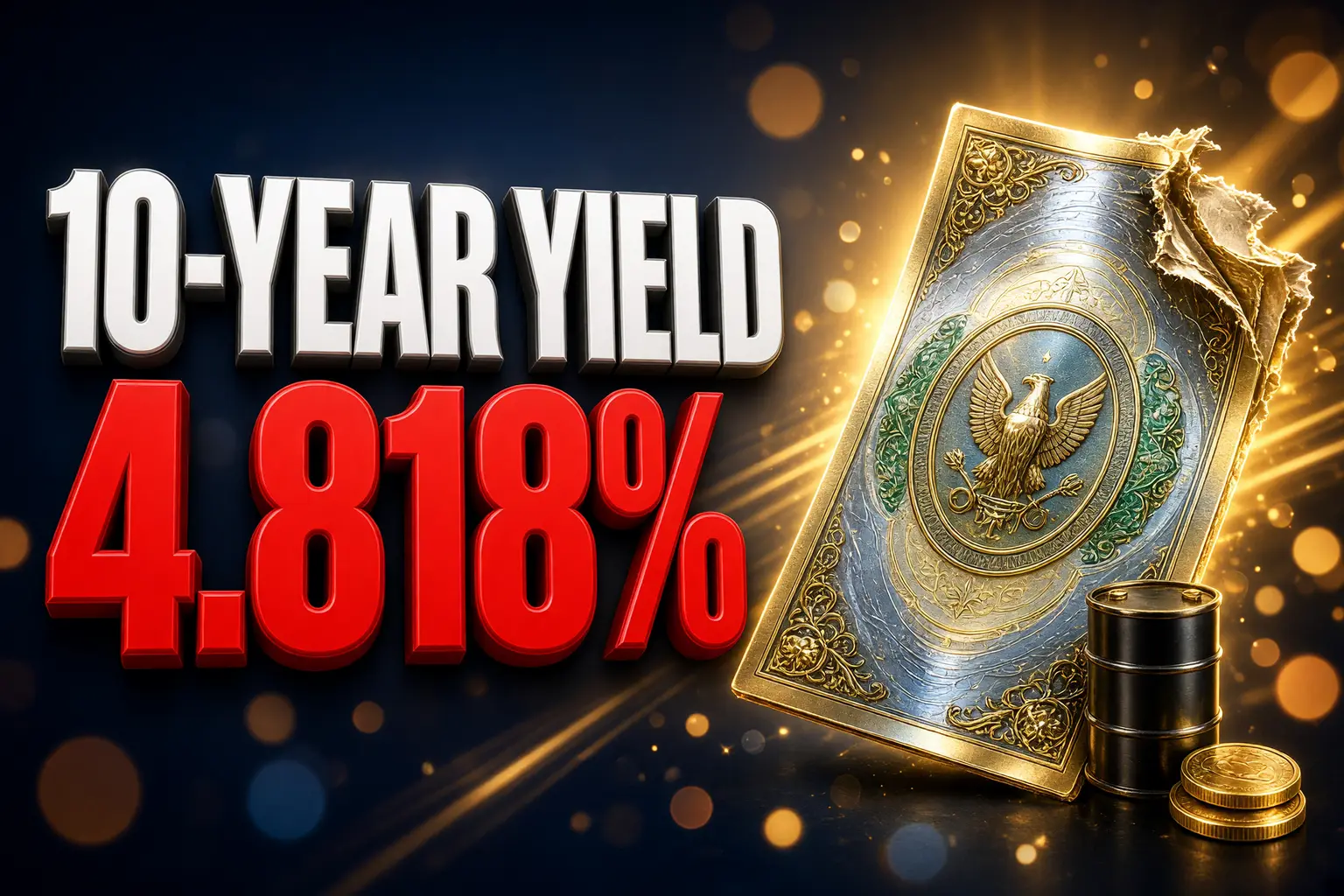 US 10-year Treasury yield peaks 4.818% September