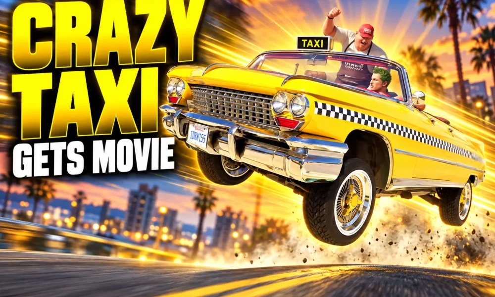 Crazy Taxi Netflix live-action comedy Naked Gun writers