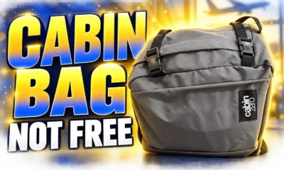 EU cabin bag not free personal item only