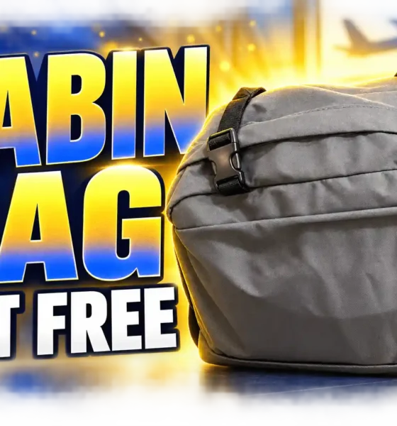 EU cabin bag not free personal item only