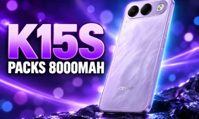 Oppo K15s 8000mAh battery China launch specs