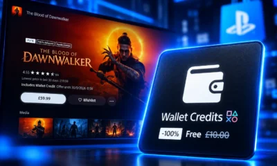 PlayStation $10 wallet credit Dawnwalker checkout rebate
